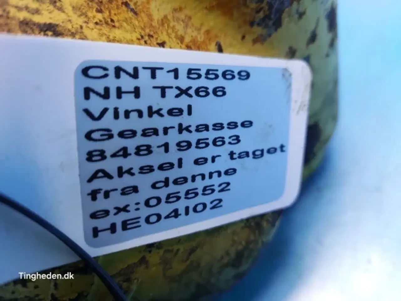 Billede 12 - New Holland TX66 Fyldegear 84819563