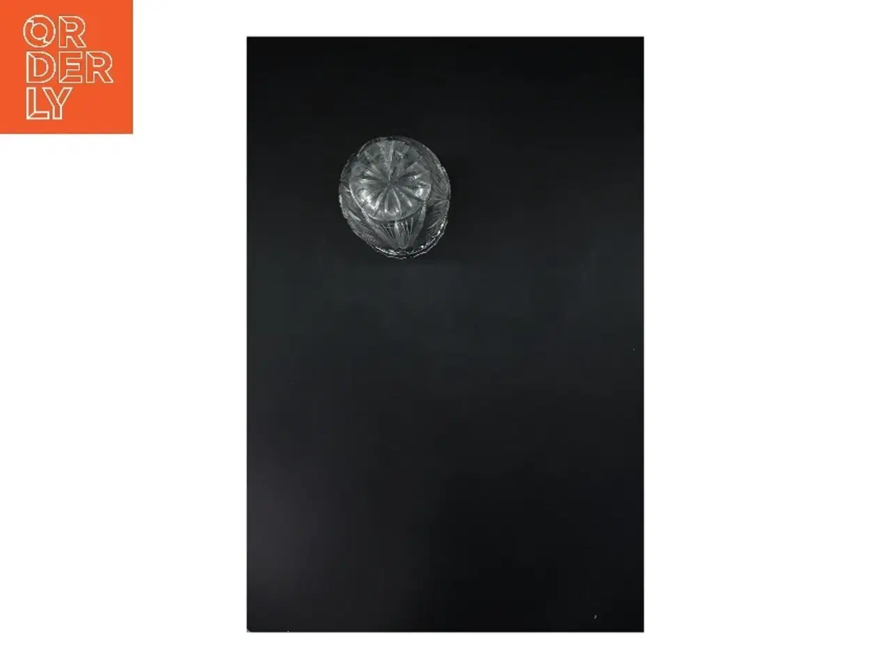 Billede 2 - Krystalvase (str. Ø 10 cm længde 21 cm)