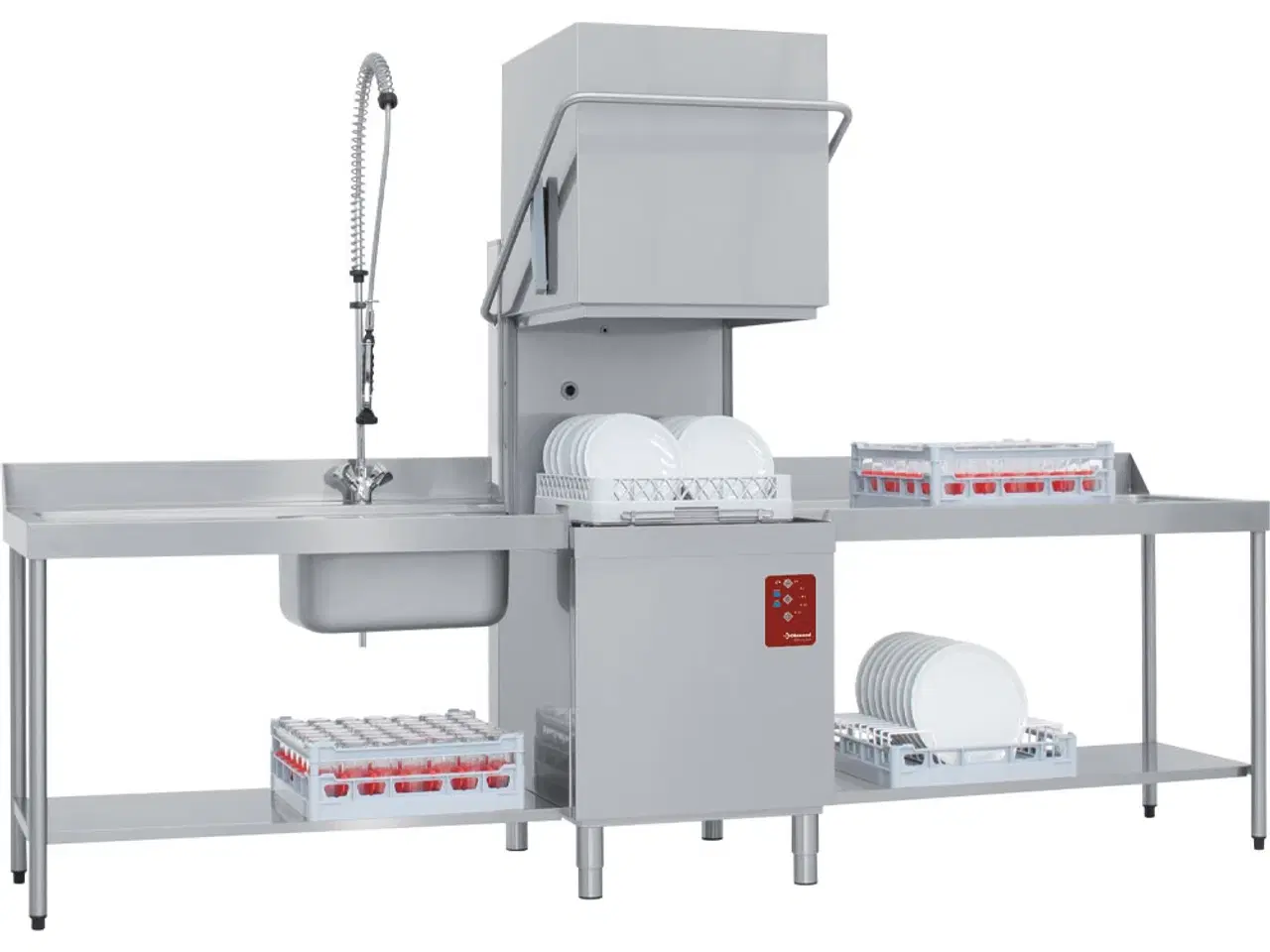 Billede 3 -  Hætteopvasker 50 x 50 cm – med Break Tank