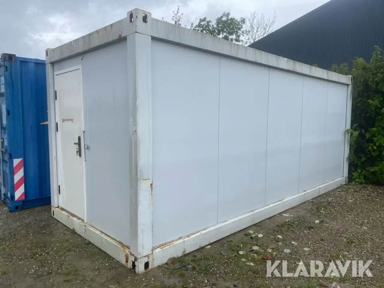 Billede 1 - 20 fods container med kontorindretning