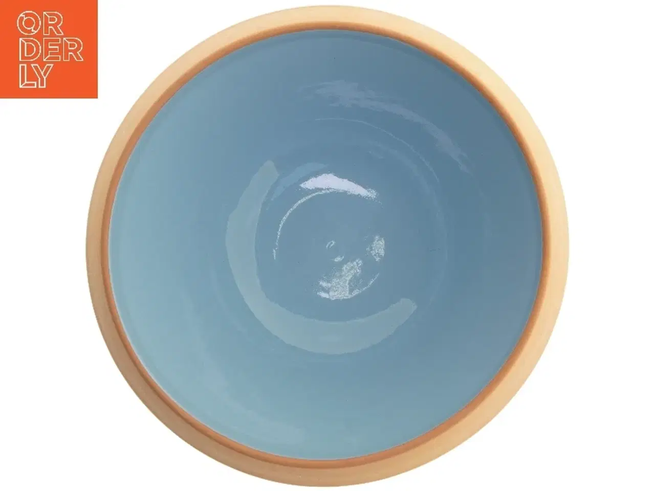 Billede 6 - 1 dejskål og 1 salat skål fra Knabstrup (str. 2 stk Ø 34,5 & 28,5 cm)