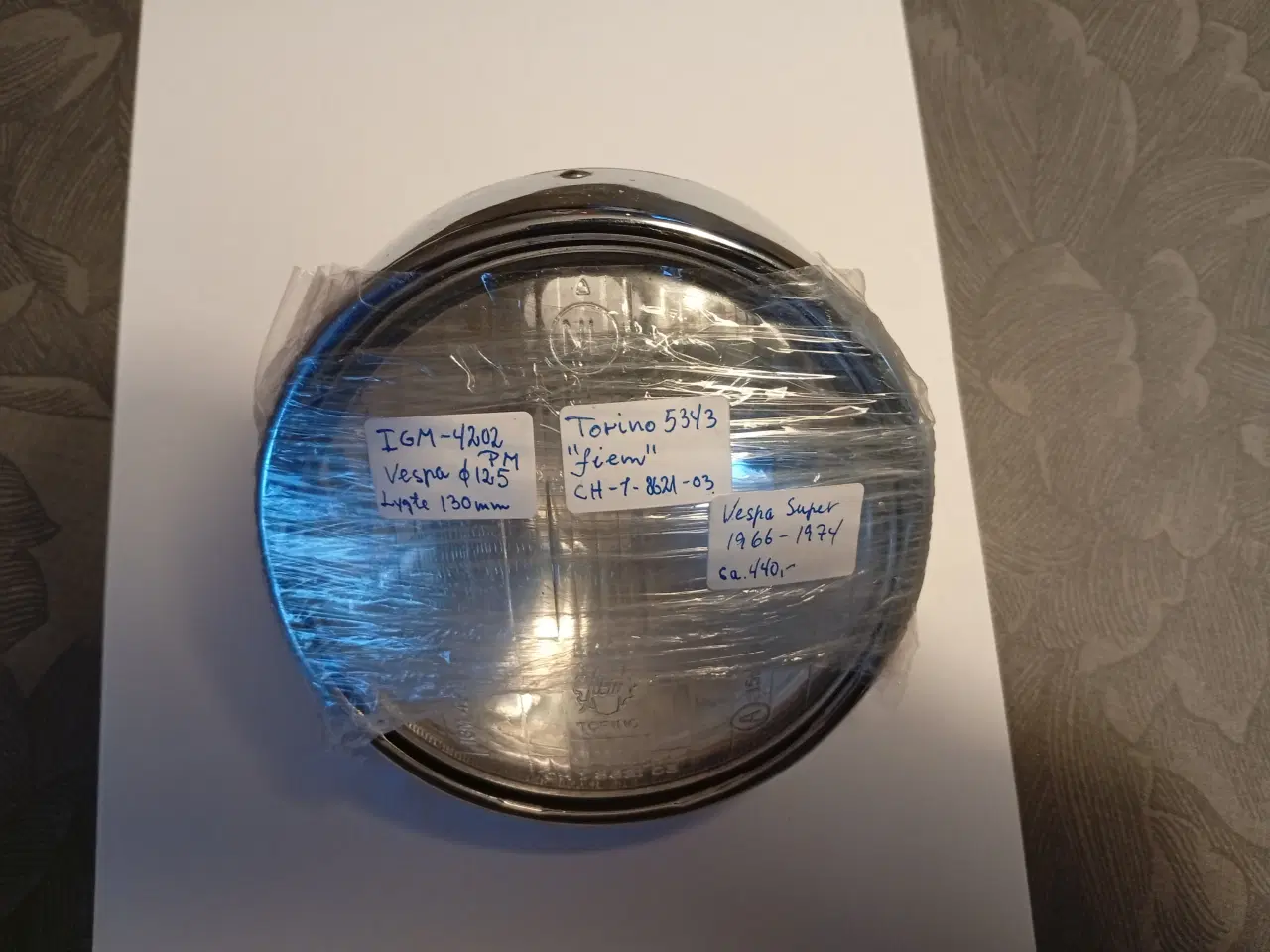 Billede 6 - Vespa Forlygte og Parabol 