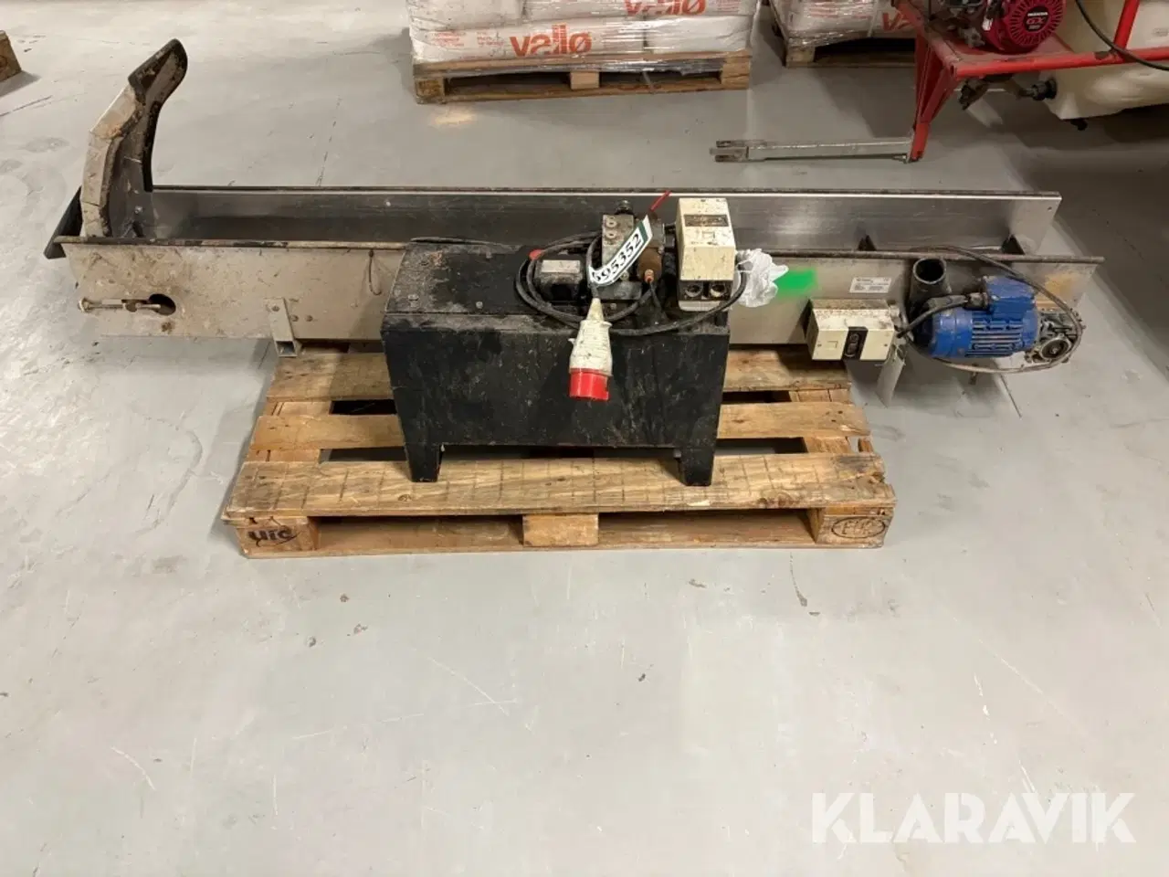 Billede 2 - Lot: hydraulik station og transportbånd BS teknik