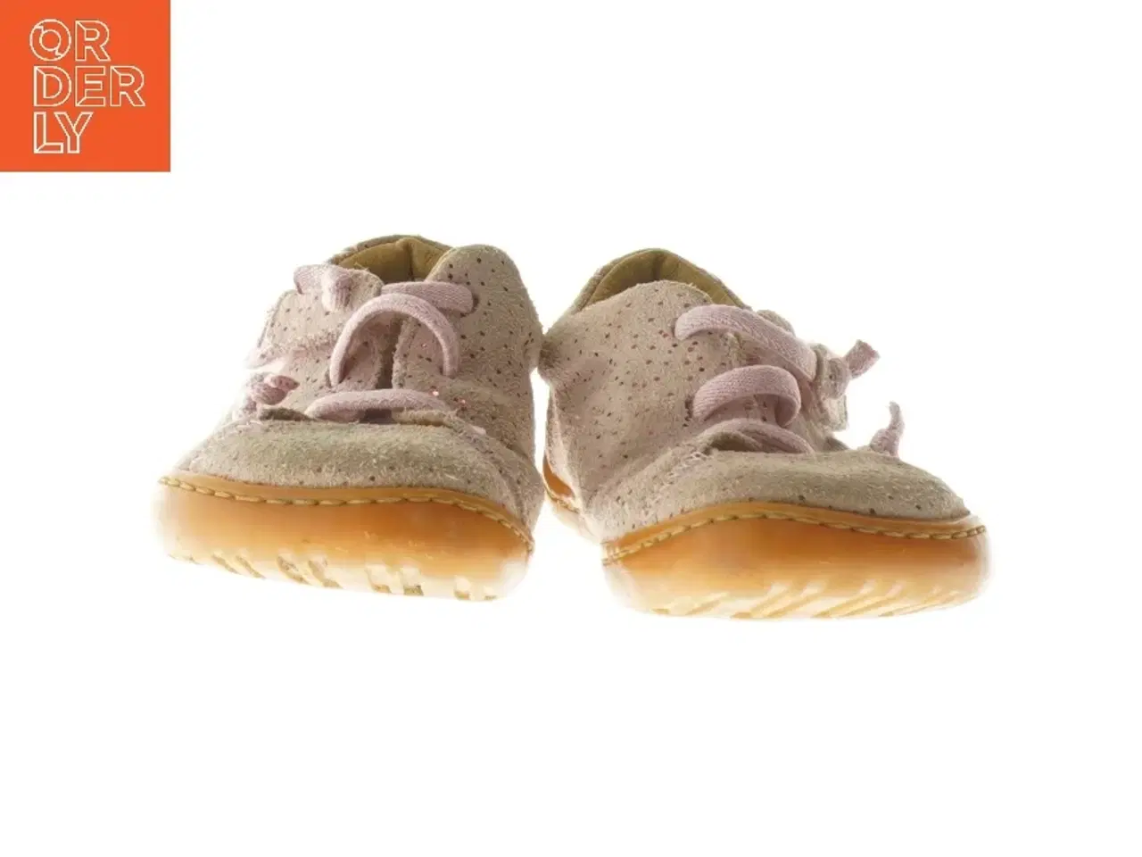 Billede 4 - Lyserøde børnesko fra Camper i ruskind, str. 25 fra Camper (str. 25 )