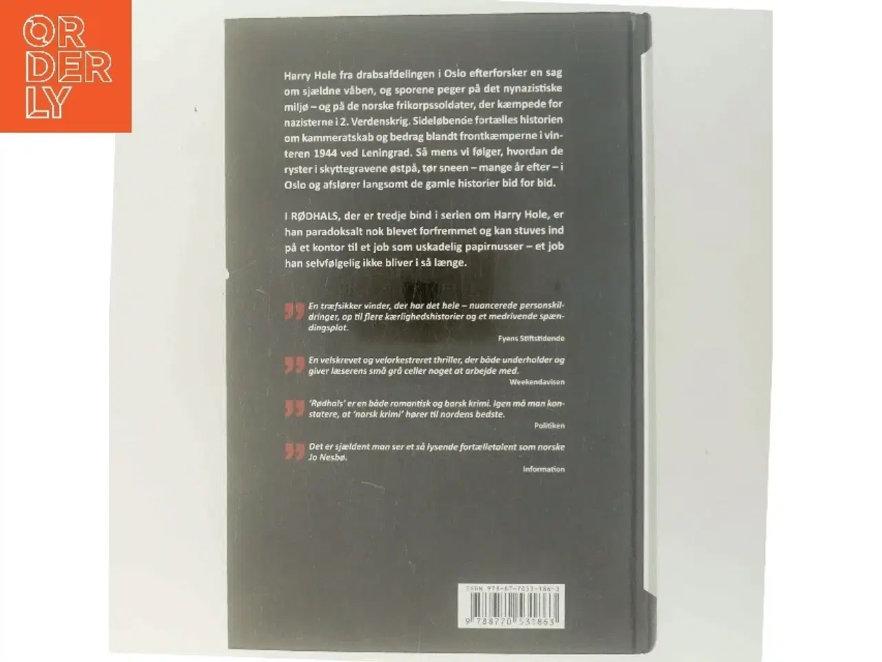 Billede 3 - Rødhals af Jo Nesbø (Bog)