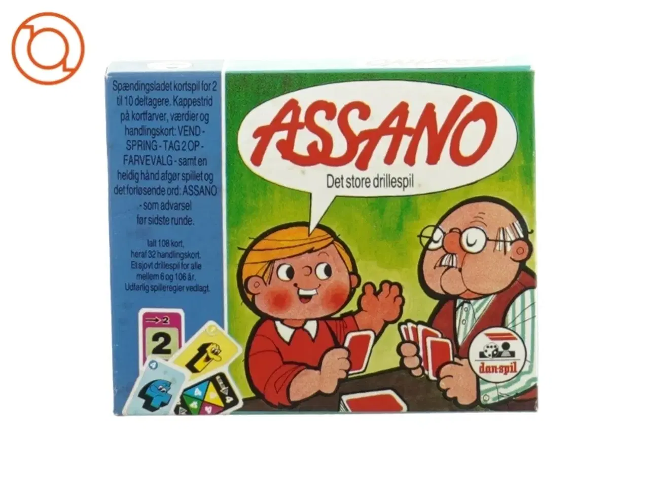 Billede 1 - Assano det store drillede spil fra Dan Spil (str. 17 x 14 cm)