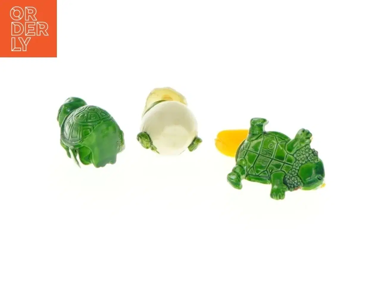 Billede 4 - Skilpadder fra kinderæg (str. 4 x 2 cm)
