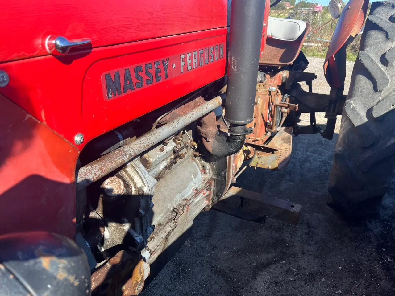 Billede 2 - Traktor Massey ferguson 65 k 2