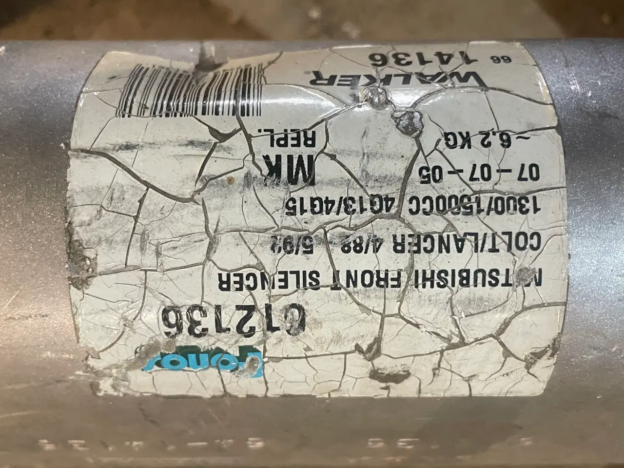 Billede 3 - Forrør colt/lancer 1988-92