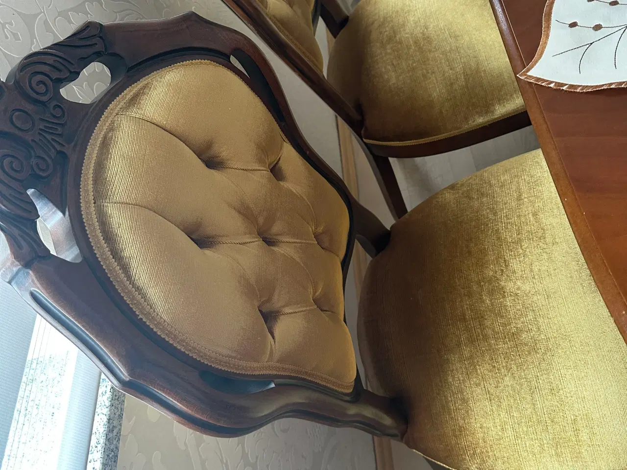 Billede 2 - Borde med 6 stoler