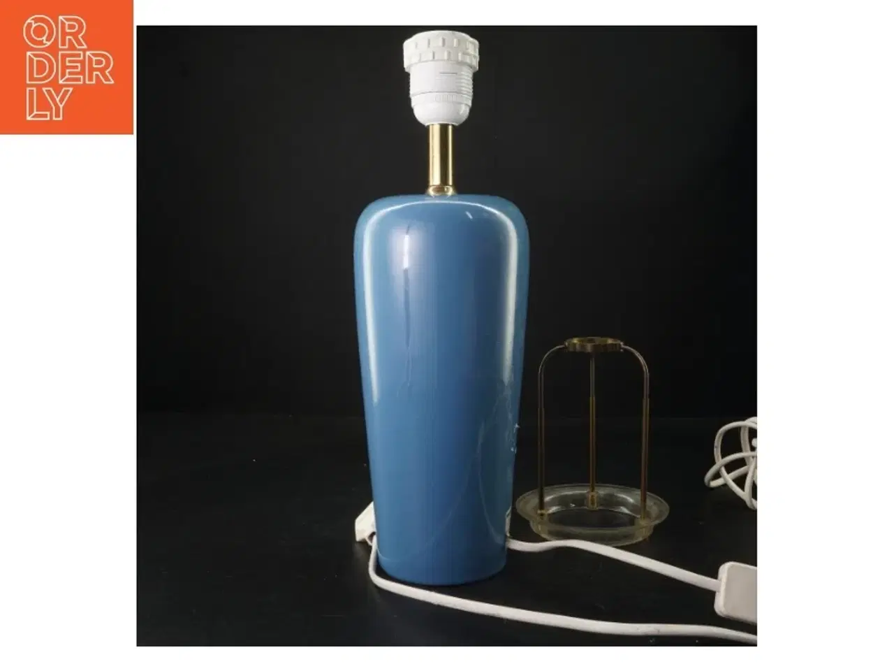 Billede 3 - Keramiklampe (str. 45 cm. 33 cm i diameter)