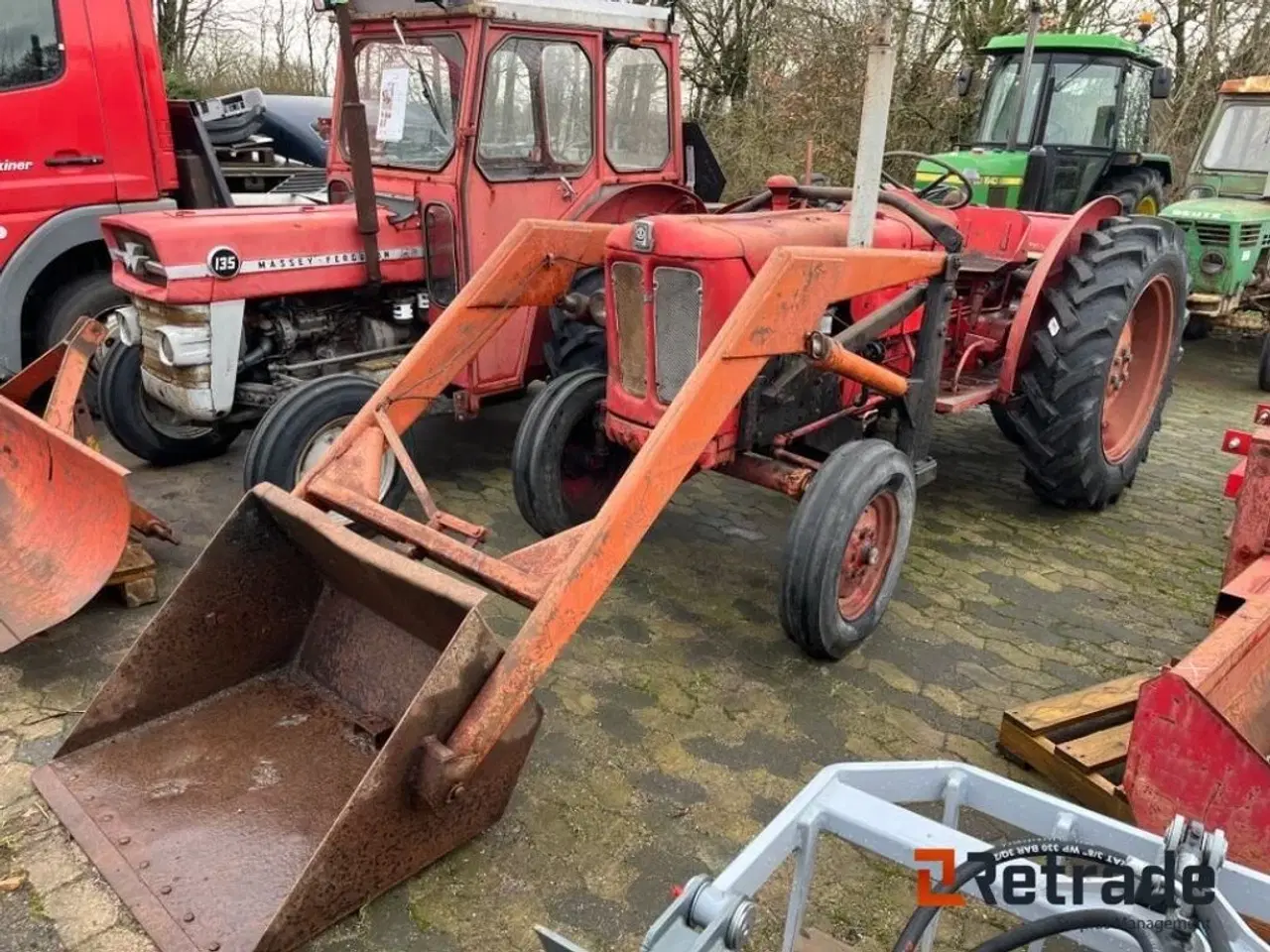 Billede 1 - Volvo 400 Buster, Oldtimer Traktor