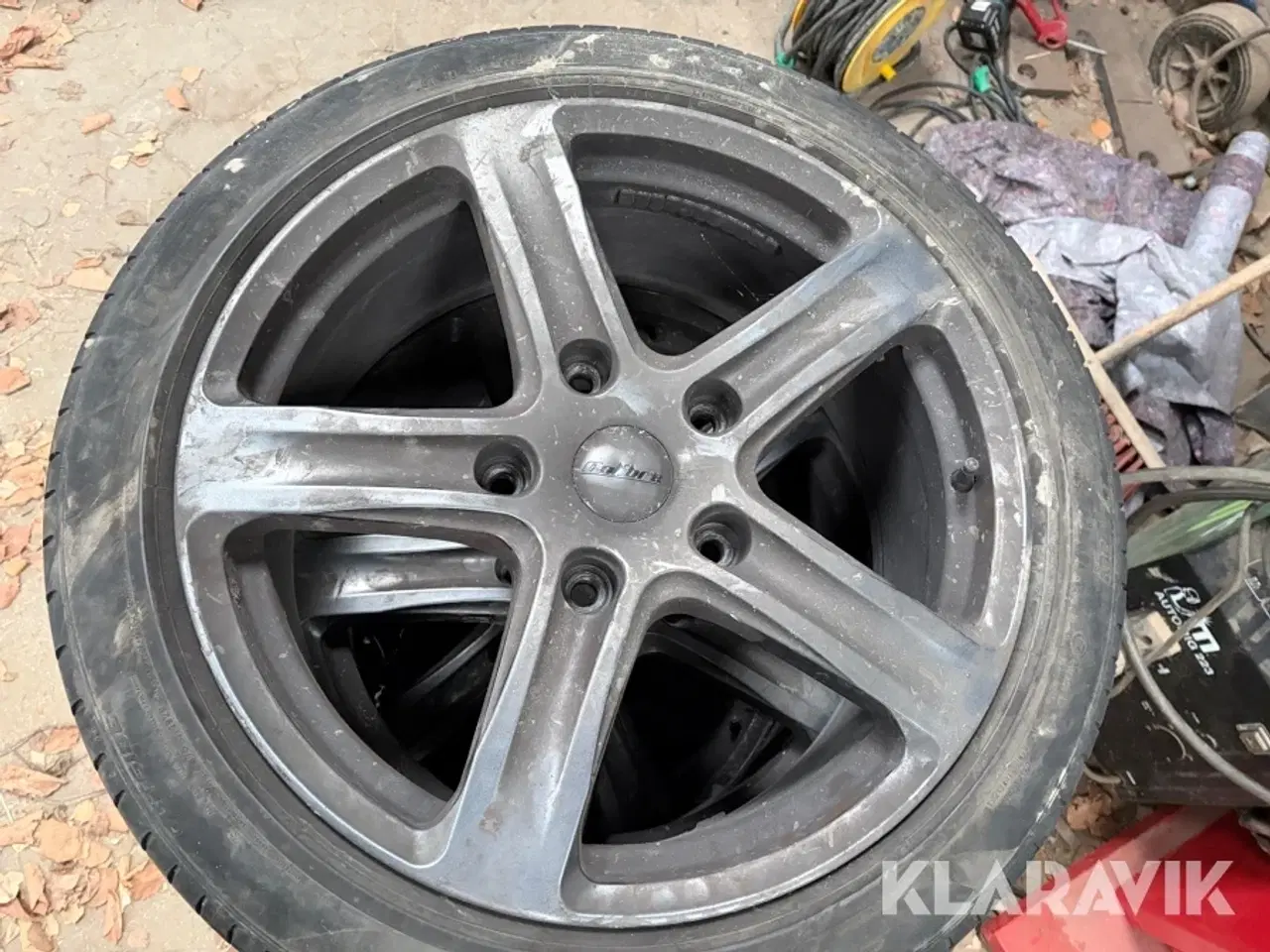 Billede 2 - Alufælge med dæk Pirelli P Zero 4 styk