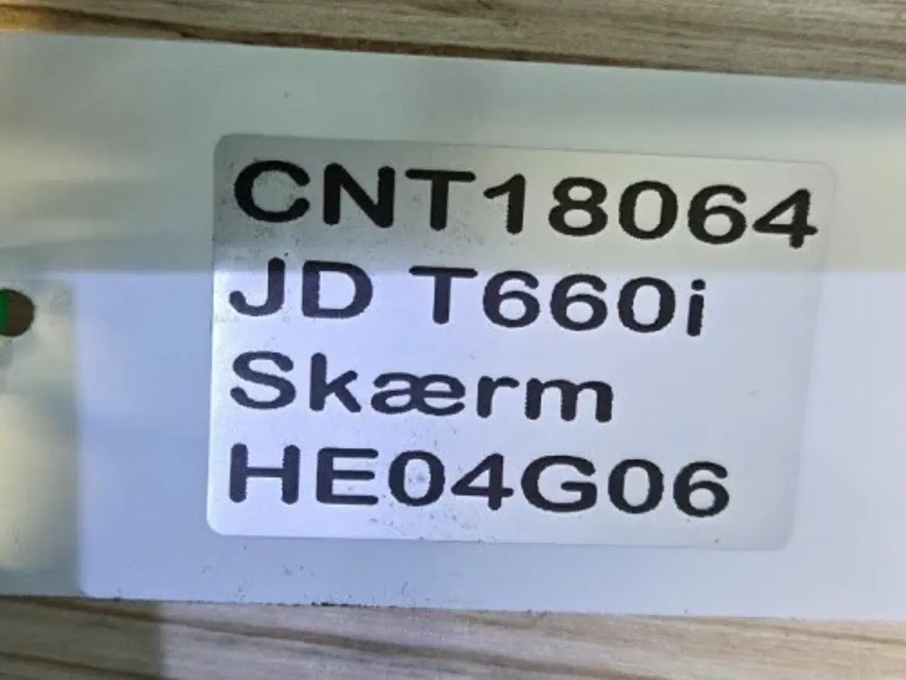 Billede 12 - John Deere T660 Skærm