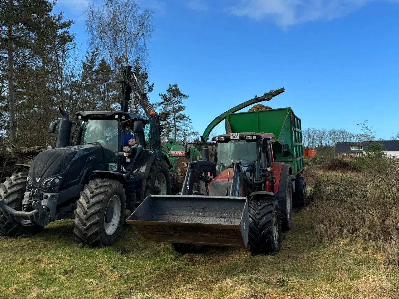 Billede 3 - Frakørsel af flis med højtip