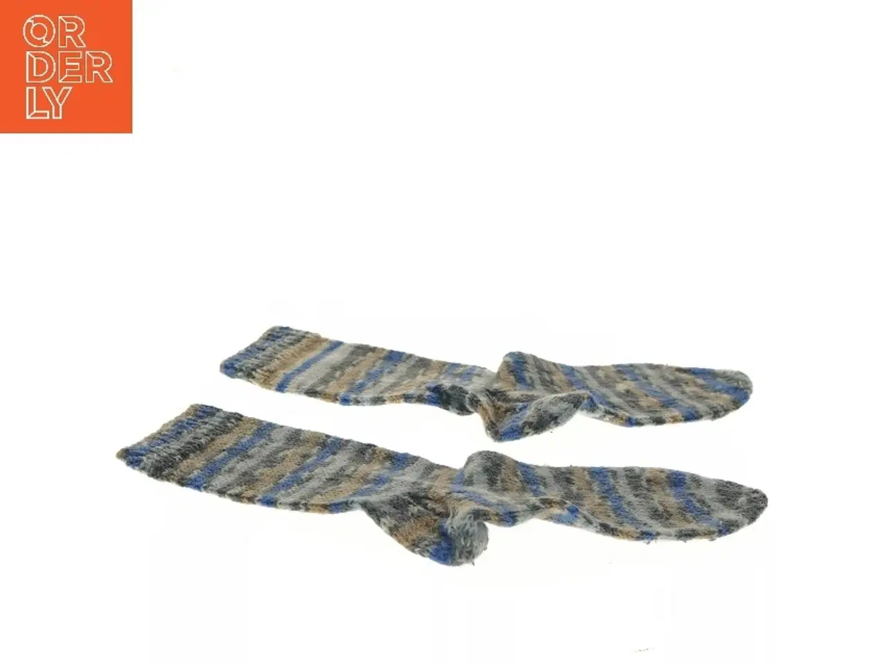 Billede 3 - Strikkede sokker (str. 32 cm)