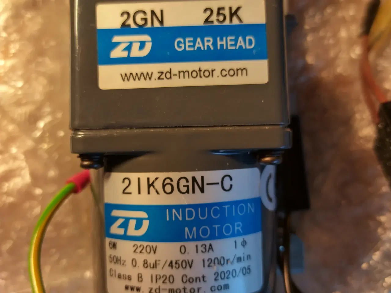 Billede 2 - Gearmotor Lindab LVAR/HERU til rotor 