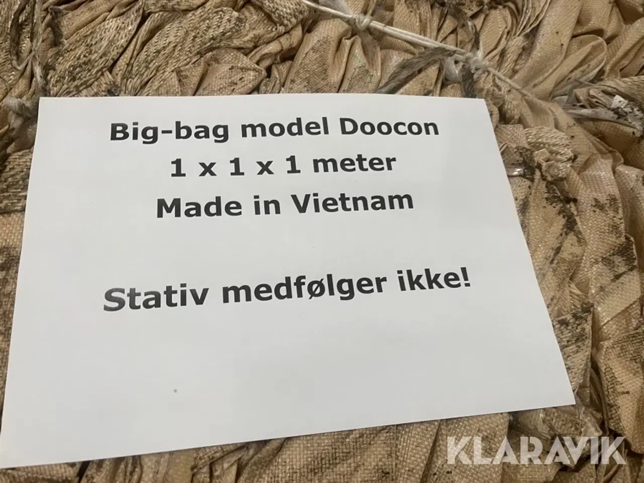 Billede 6 - Bigbags Doocon 1x1x1 ca. 100styk (2 pakker)