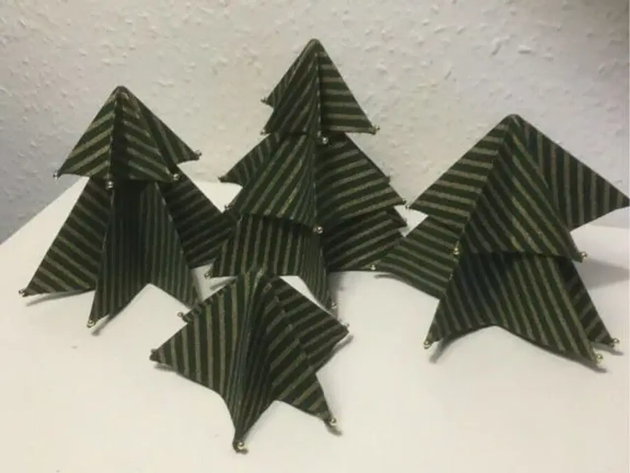 Billede 1 - Håndsyede juletræer patchwork