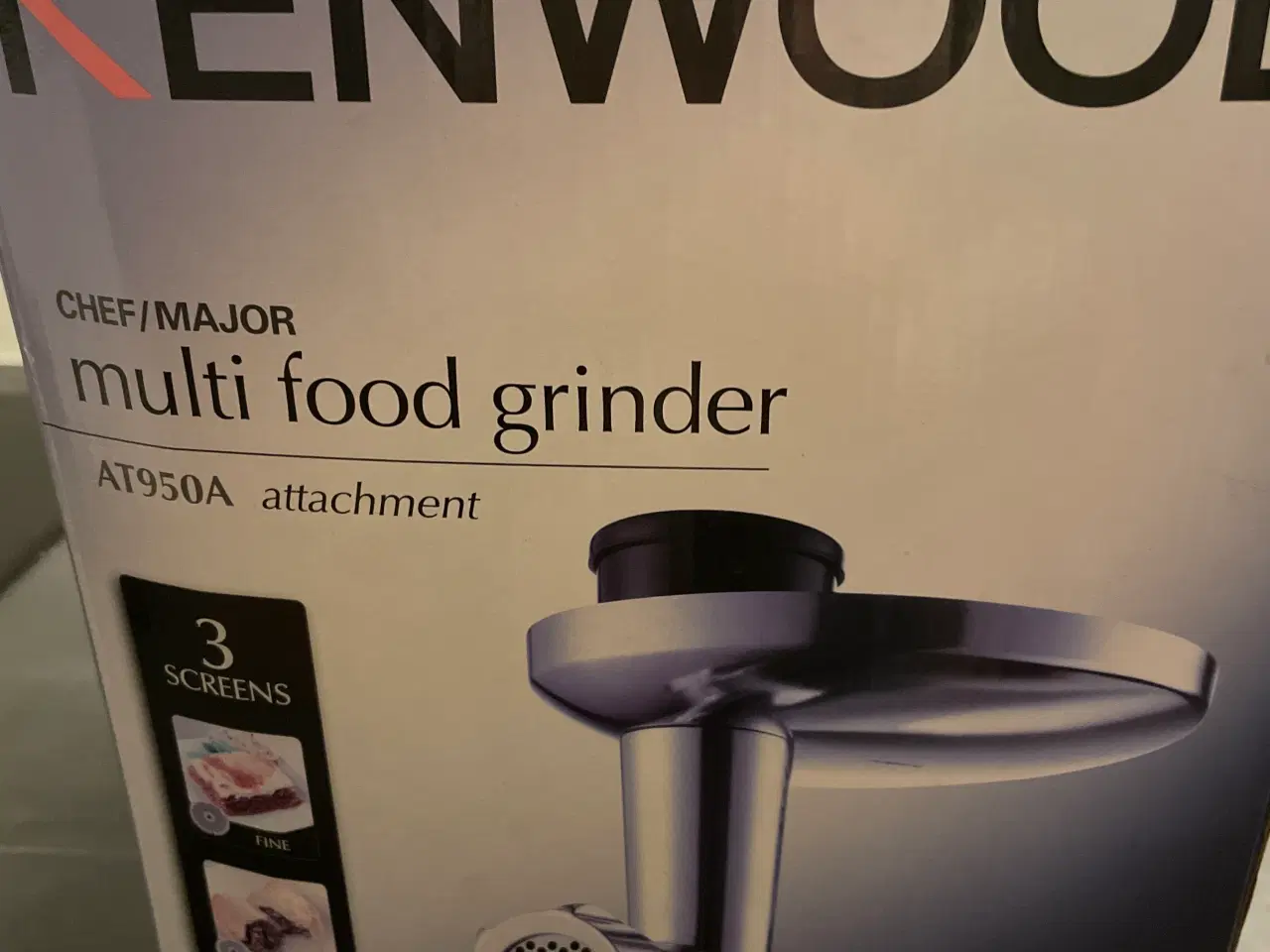 Billede 1 - Kenwood kødhakker til model chef og major