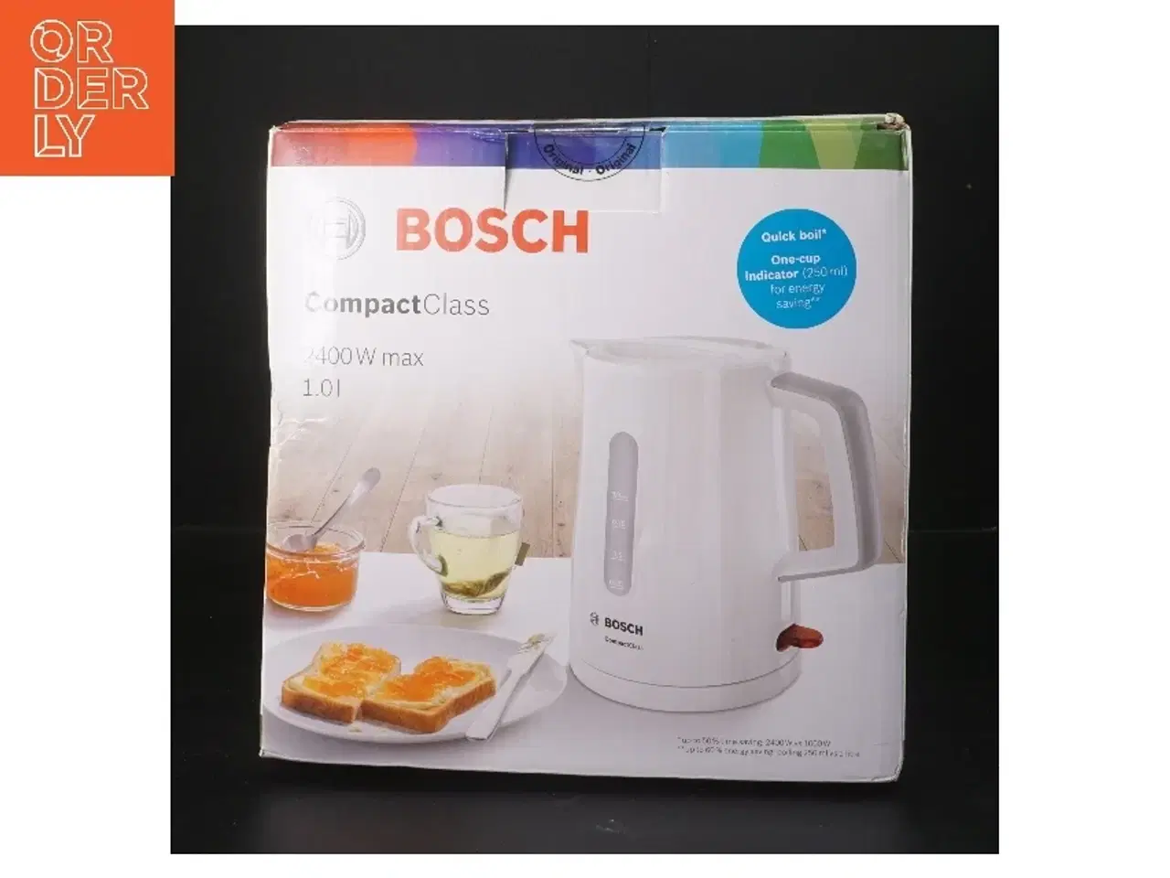 Billede 1 - Bosch elkedel 1 liter fra Bosch (str. 1 L cm)