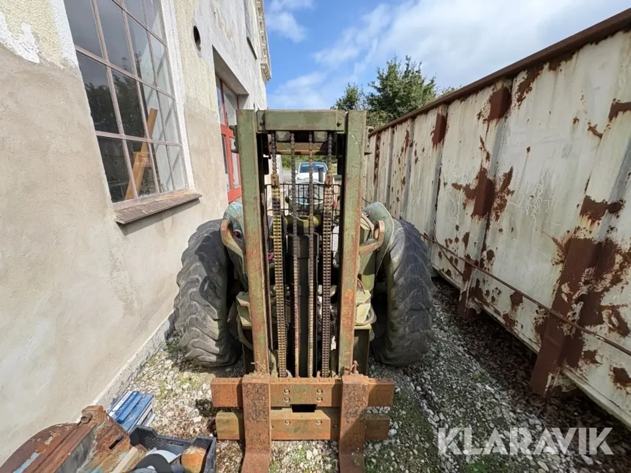 Billede 8 - Veterantraktor Volvo Bm 425 med trucktårn