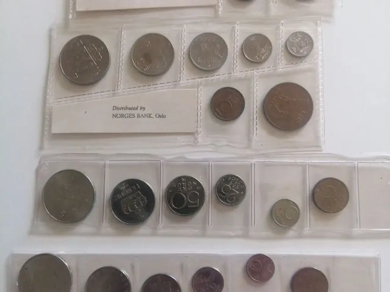 Billede 3 - Norge møntsæt kom med et bud.