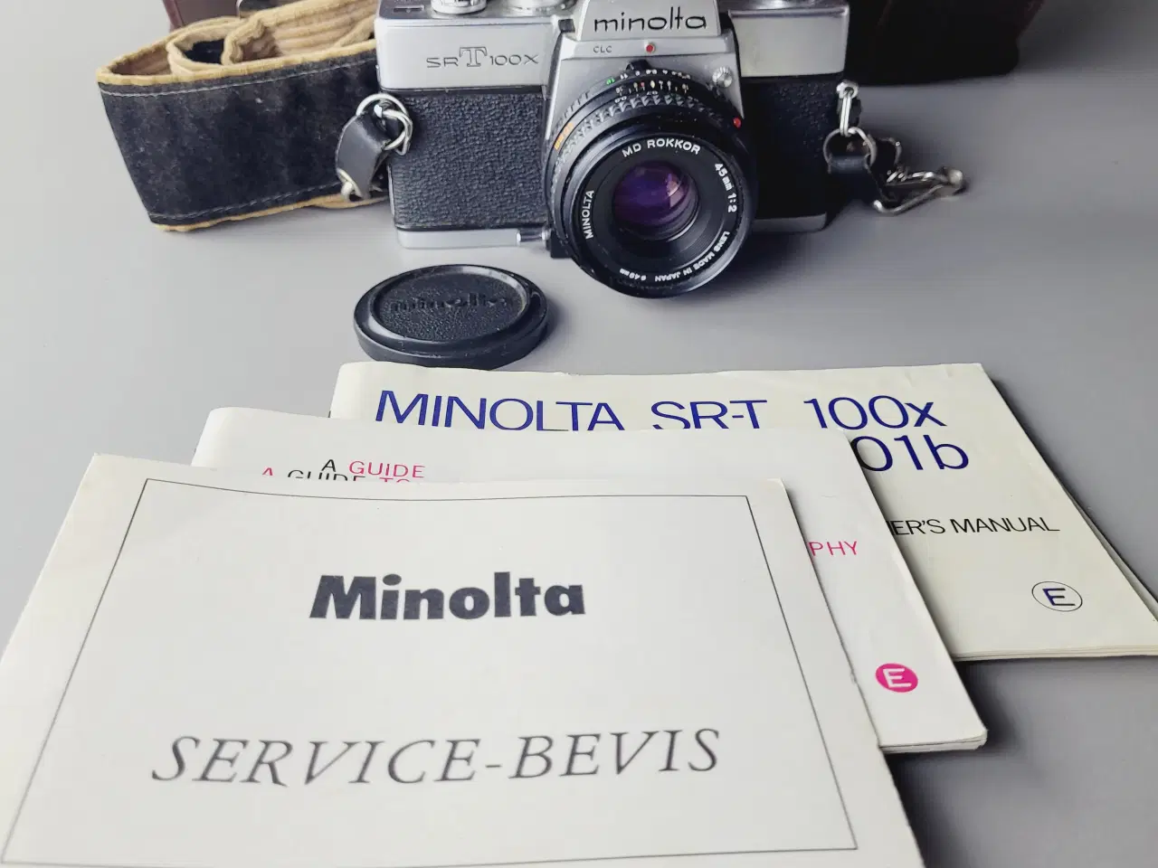 Billede 4 - ⭐️· 📸 Komplet Minolta SR-T 100X Analogt Sæt 