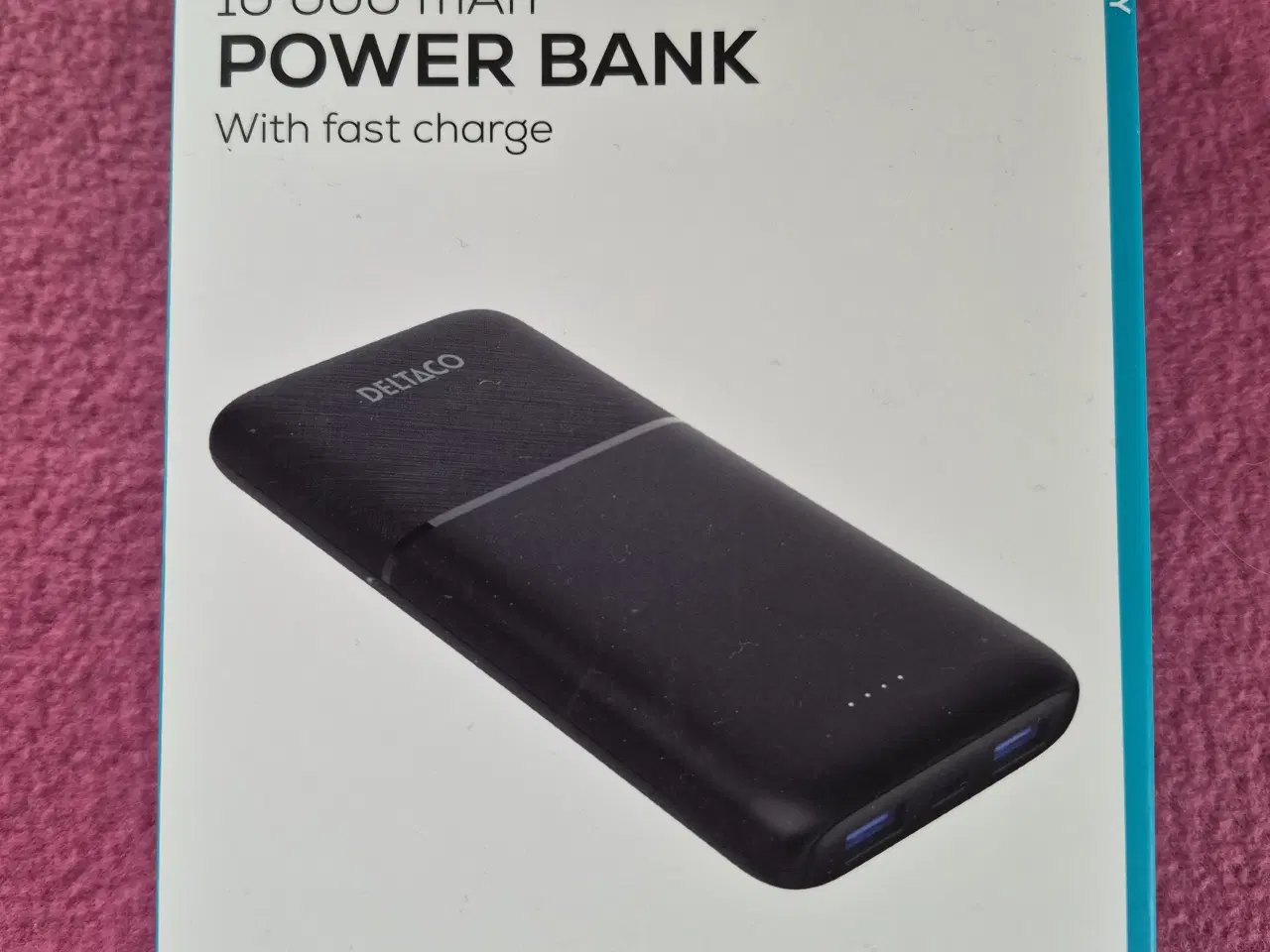 Billede 1 - Deltaco power bank 10.000 mAh