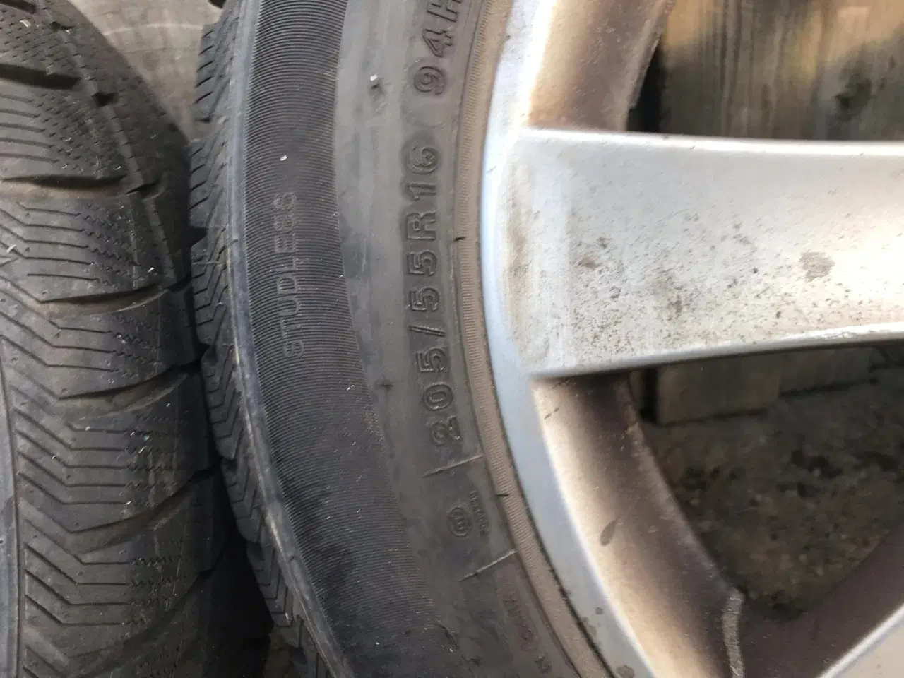 Billede 3 - Vinterdæk på alufælge 5x112