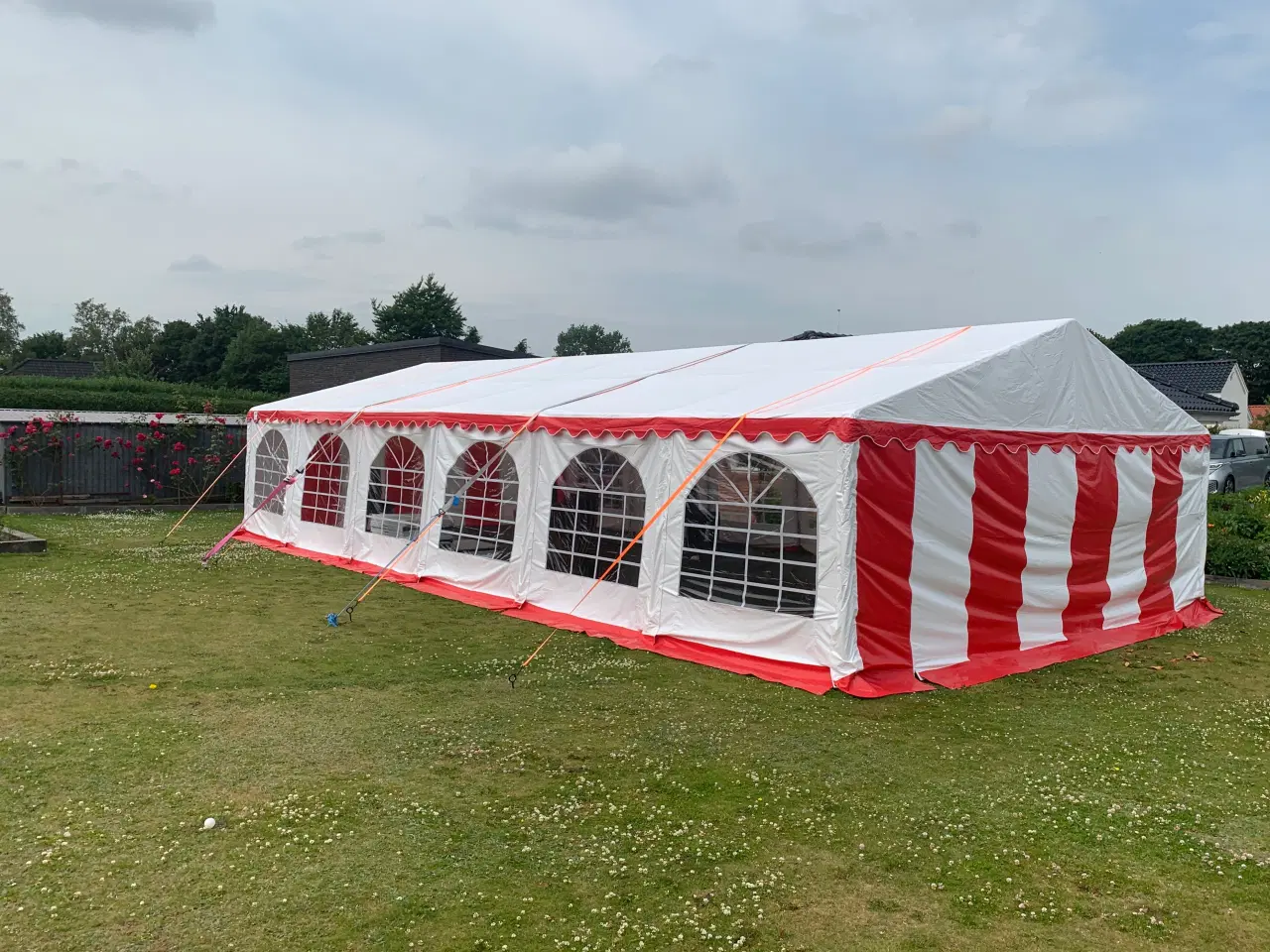 Billede 1 - 6x12 M professionelt partytelt udlejes – plads til