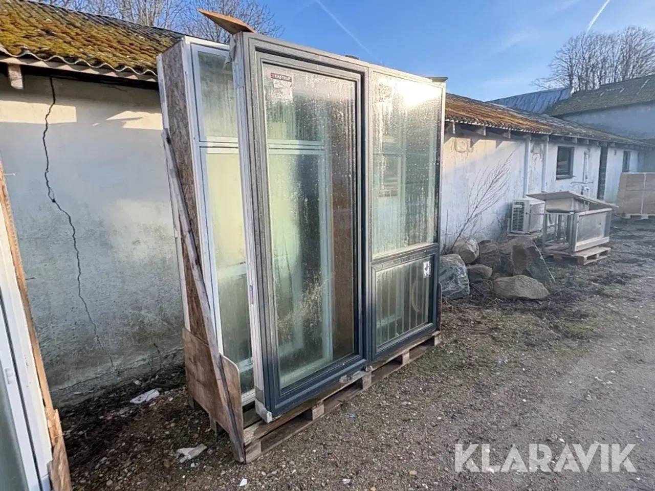 Billede 3 - Terrassedør med vindue og glasparti Kastrup 220x191.5 cm 1 styk - 3 lags