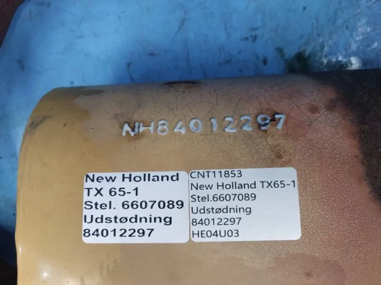 Billede 5 - New Holland TX65 Udstødning 84012297