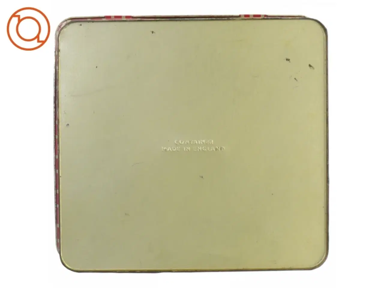 Billede 5 - blikdåse med asiatisk motiv (str. 22 x 23 cm)