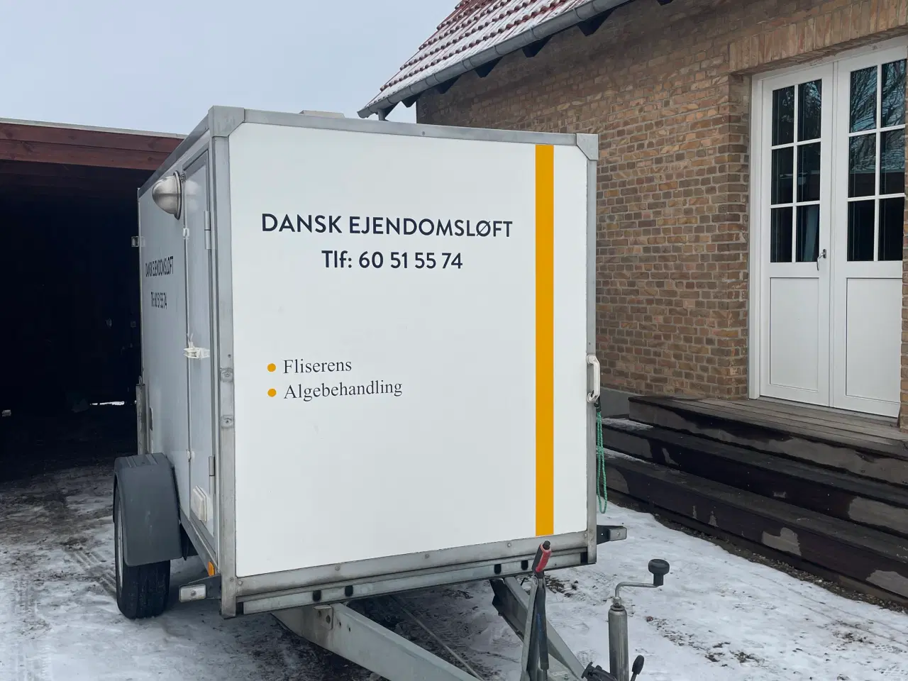 Billede 1 - Cargotrailer med højtryksanlæg