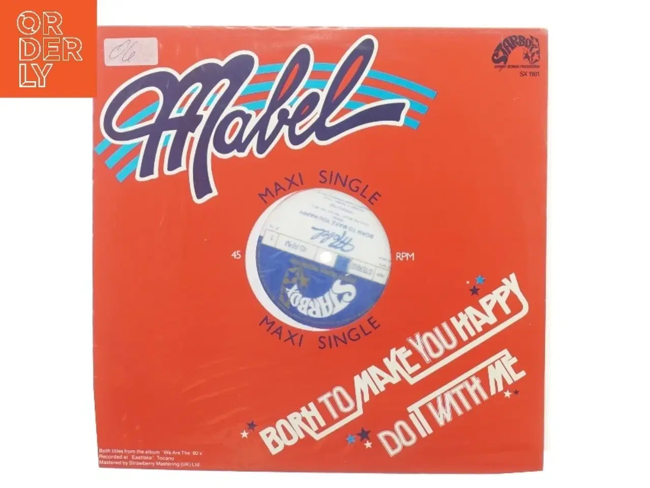 Billede 2 - Mabel - Born to make you happy. Do it with me (LP) fra Starbox (str. 30 cm)