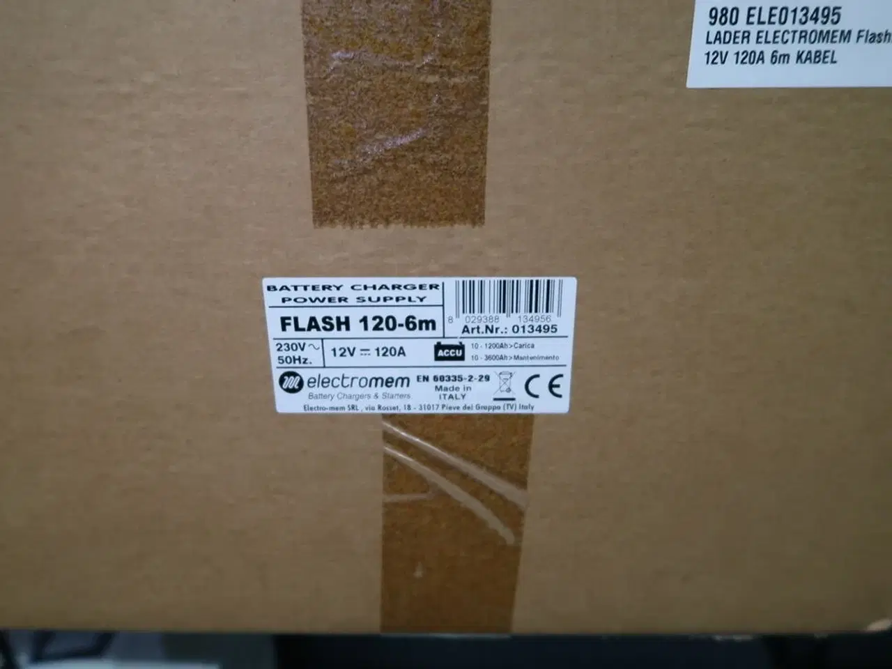 Billede 3 - Batterilader ELECTROMEM Flashmem 120