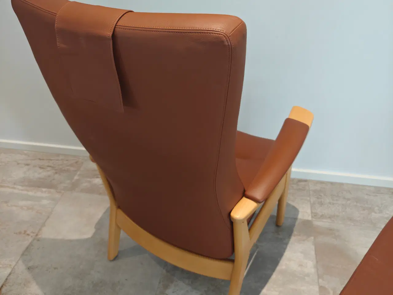 Billede 5 - Farstrup Otiumstol med fodskammel