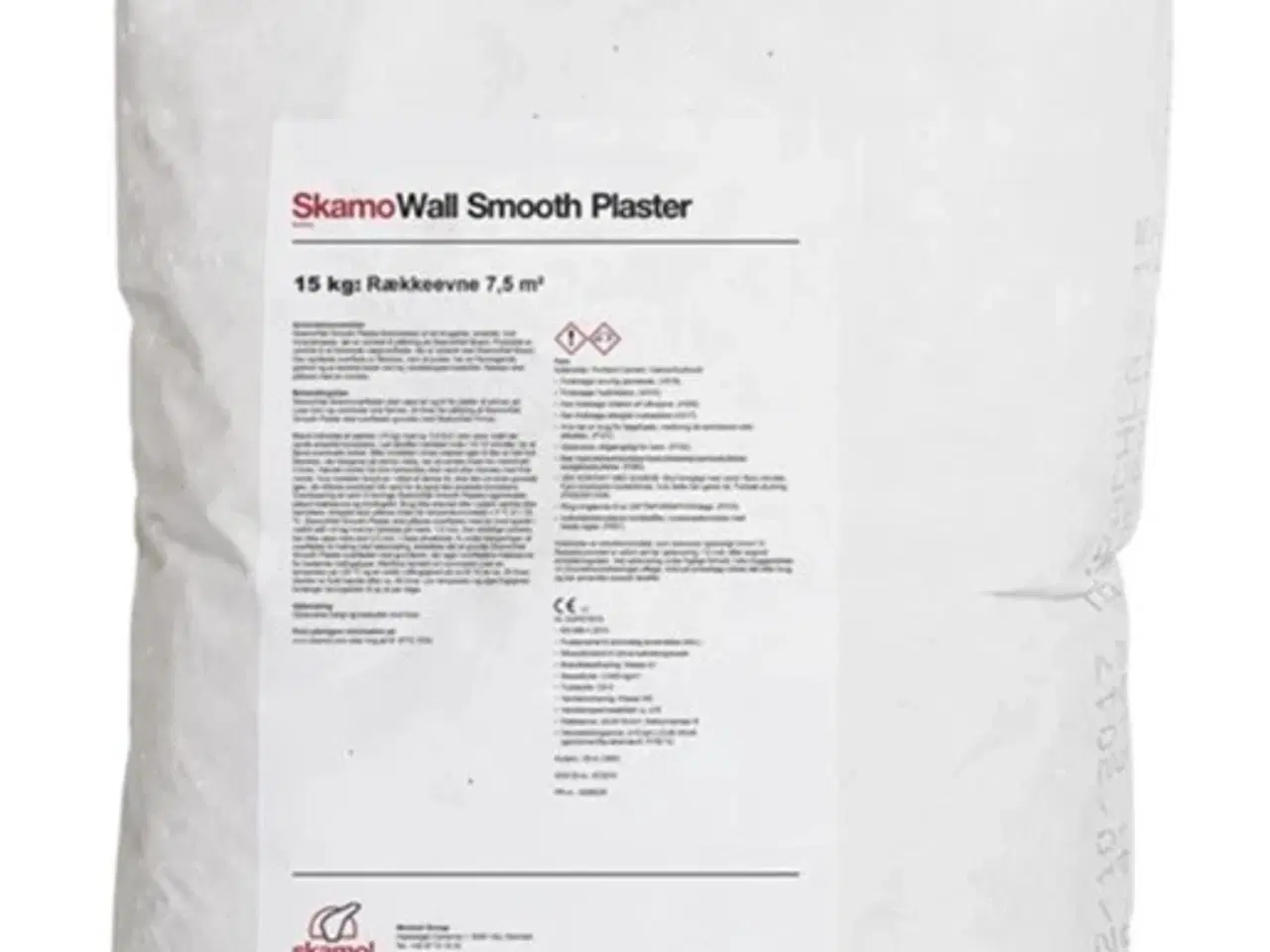 Billede 1 - SkamoWall Basic Smooth Plaster (finpuds) hvid 