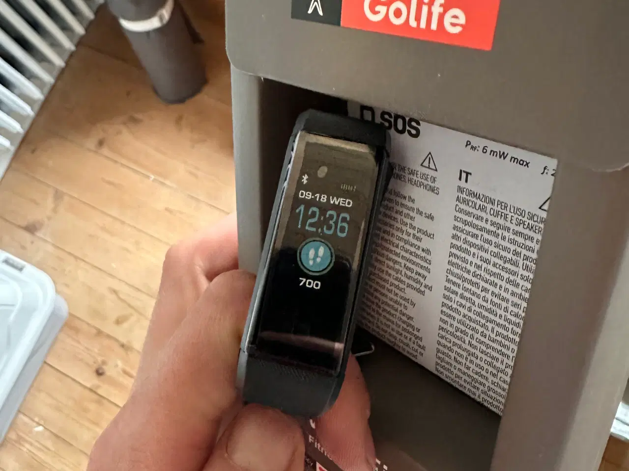 Billede 4 - Golife Vital Fit Fitness Tracker Sort