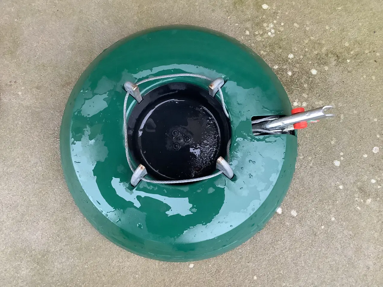 Billede 4 - Juletræs fod og julekæde med 30 lys