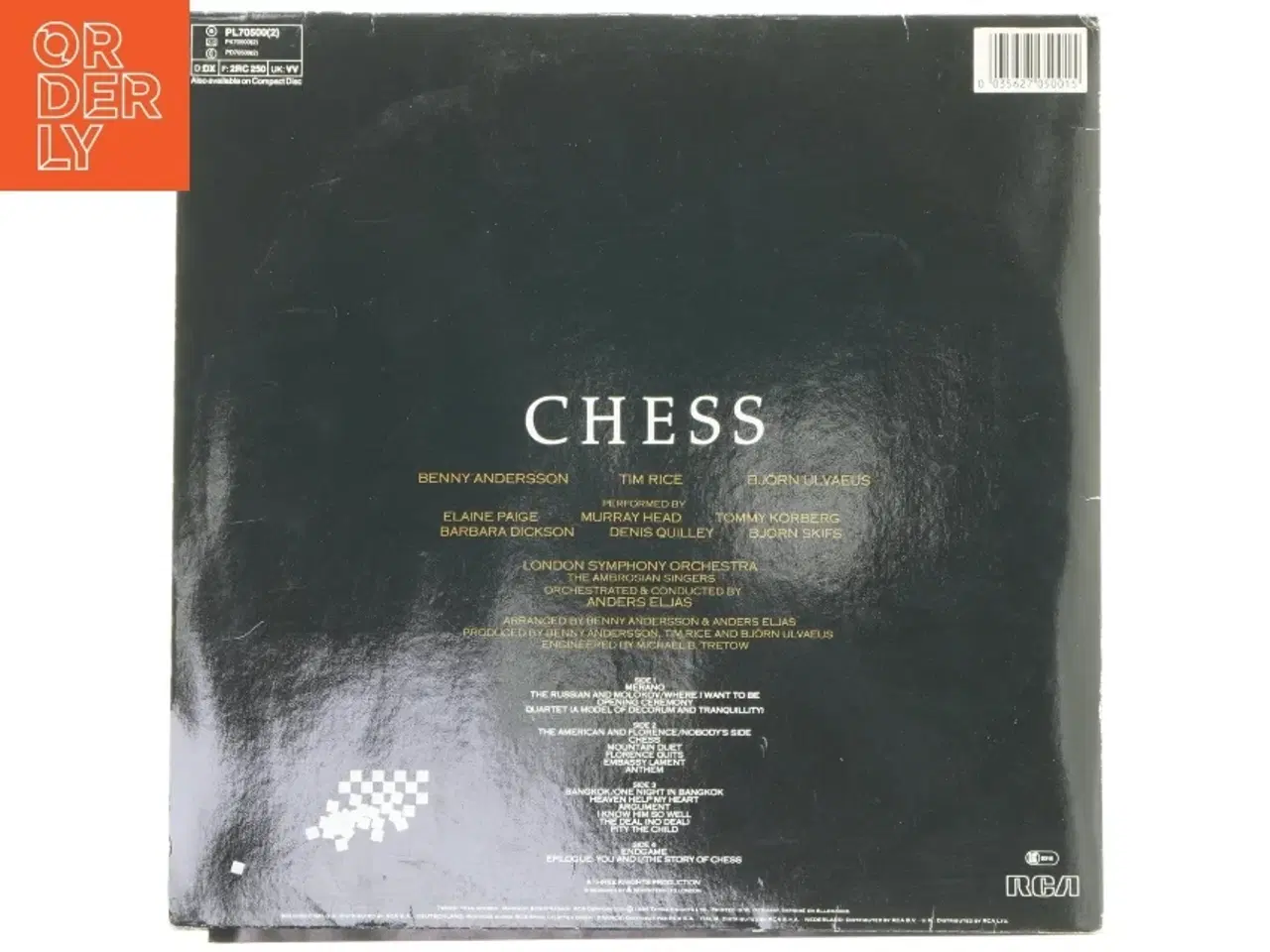 Billede 3 - Chess soundtrack LP vinyl fra RCA