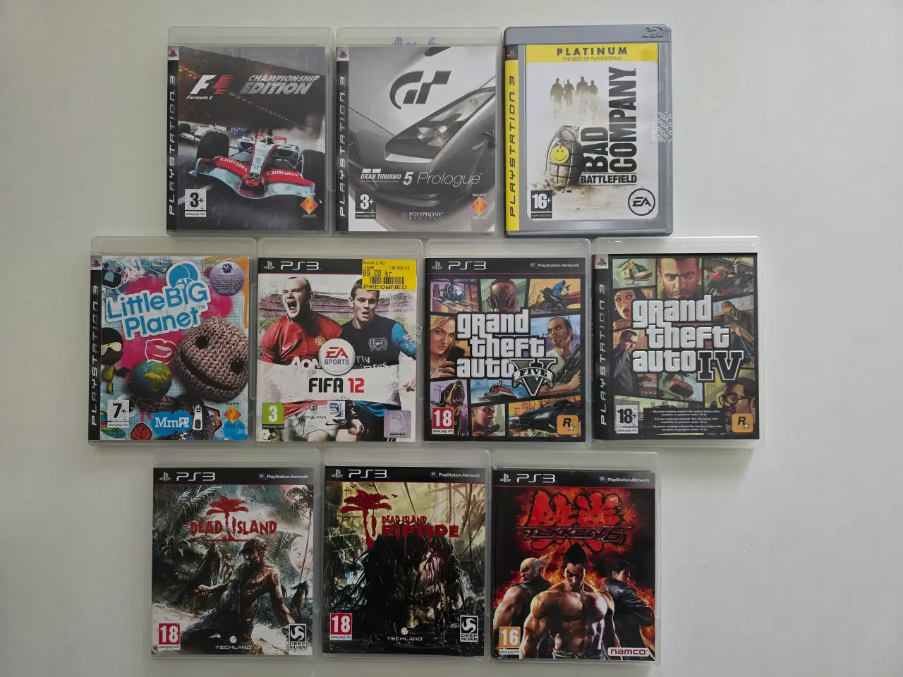 Billede 2 - Playstation 3 inkl. 10 spil
