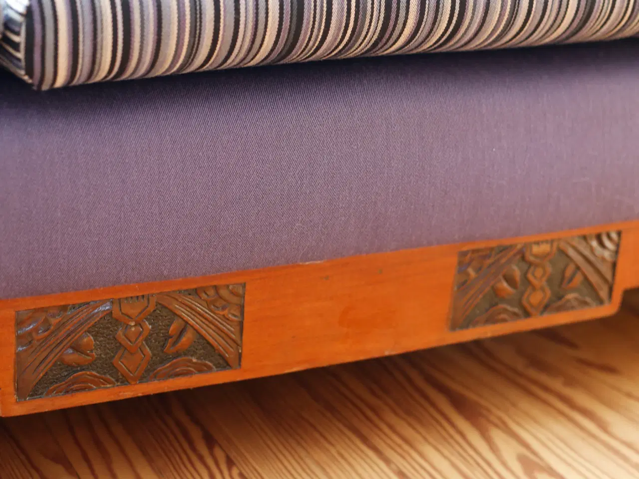 Billede 4 - Sofa + lænestole i ægte, massiv mahogni