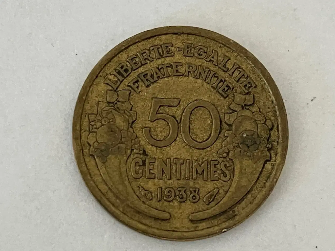 Billede 1 - 50 Centimes France 1938
