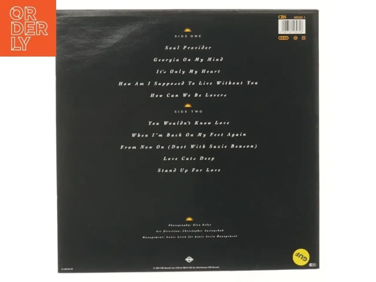 Billede 2 - Michael Bolton - Soul Provider LP