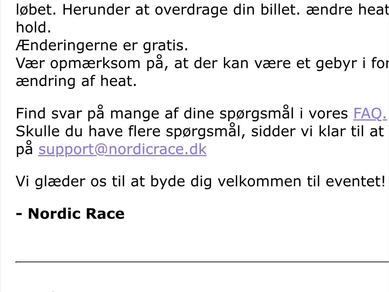 Billede 1 - To billetter til Nordic race 23. Maj i Århus