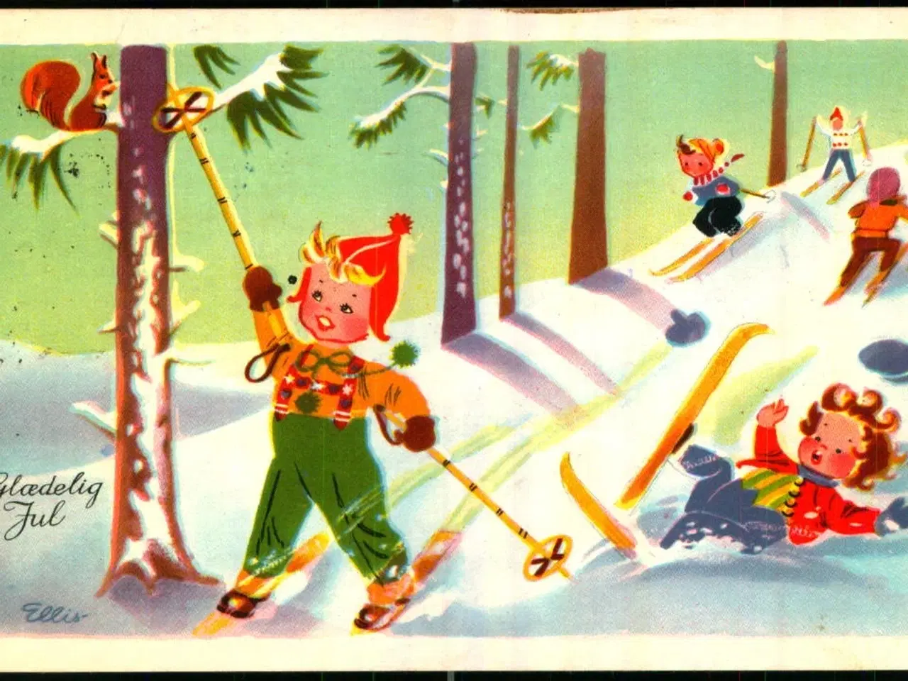 Billede 1 - Ellis - Glædelig Jul - WL 3023 - Brugt