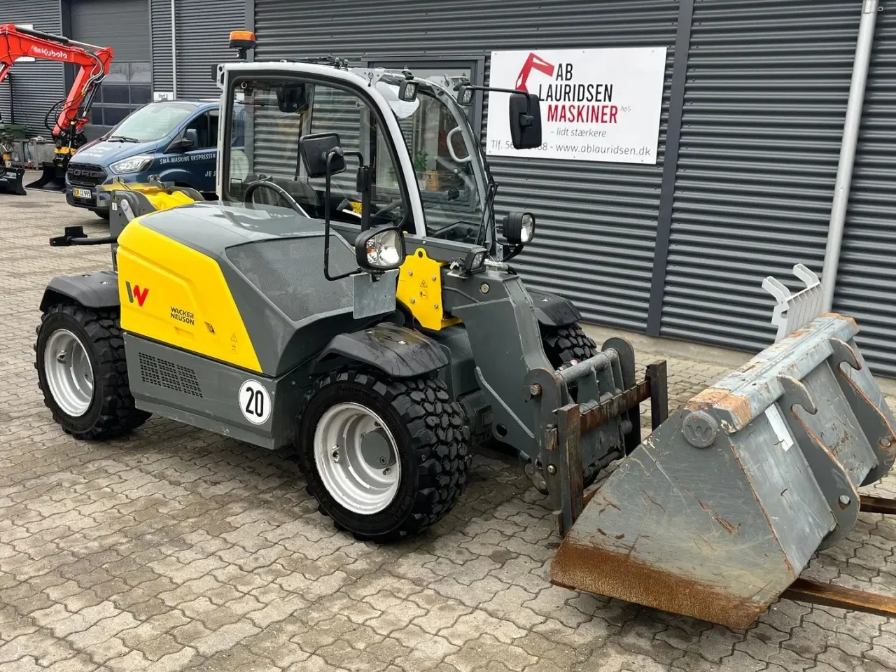 Billede 2 - Wacker Neuson TH412 Velholdt lille teleskoplæsser