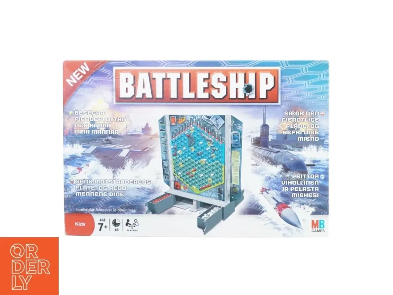 Billede 1 - Battleship fra Mb Games (str. 40 x 26 x 5 cm)